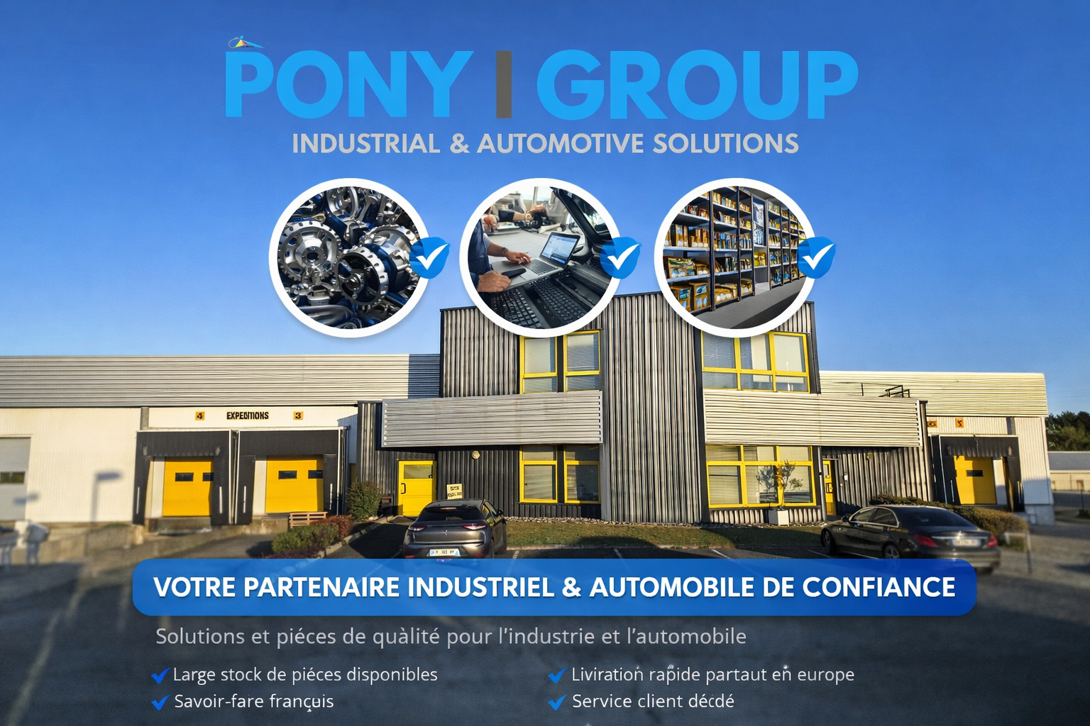 Locaux Pony Group à Wittenheim